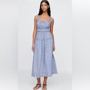 Gap × DÔEN Floral Midi Dress